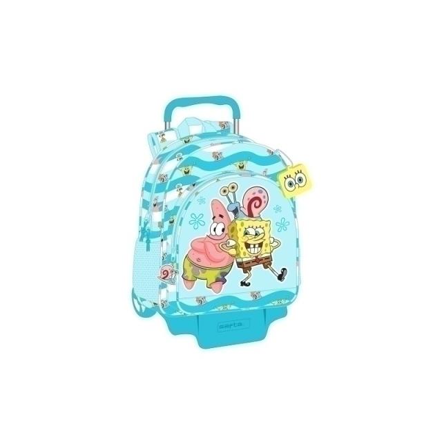 Safta - SAFTA-BOB ESPONJA MOCHILA 180 C/CARRO