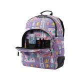 Totto - Crayoles mochila Mochila escolar Multicolor Poliéster