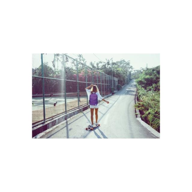 Oxford - 400174095 mochila Mochila informal Lila Polietileno