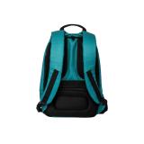 Smile - Mochila Antirrobo para Portátil hasta 16 pulgadas The Rock con Puerto USB color Azul