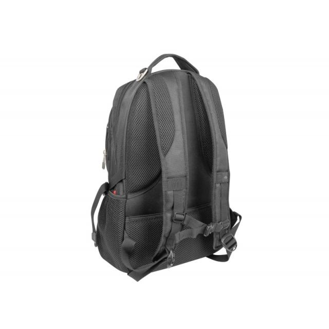 NATEC - NTO-1703 mochila Mochila informal Negro Poliéster