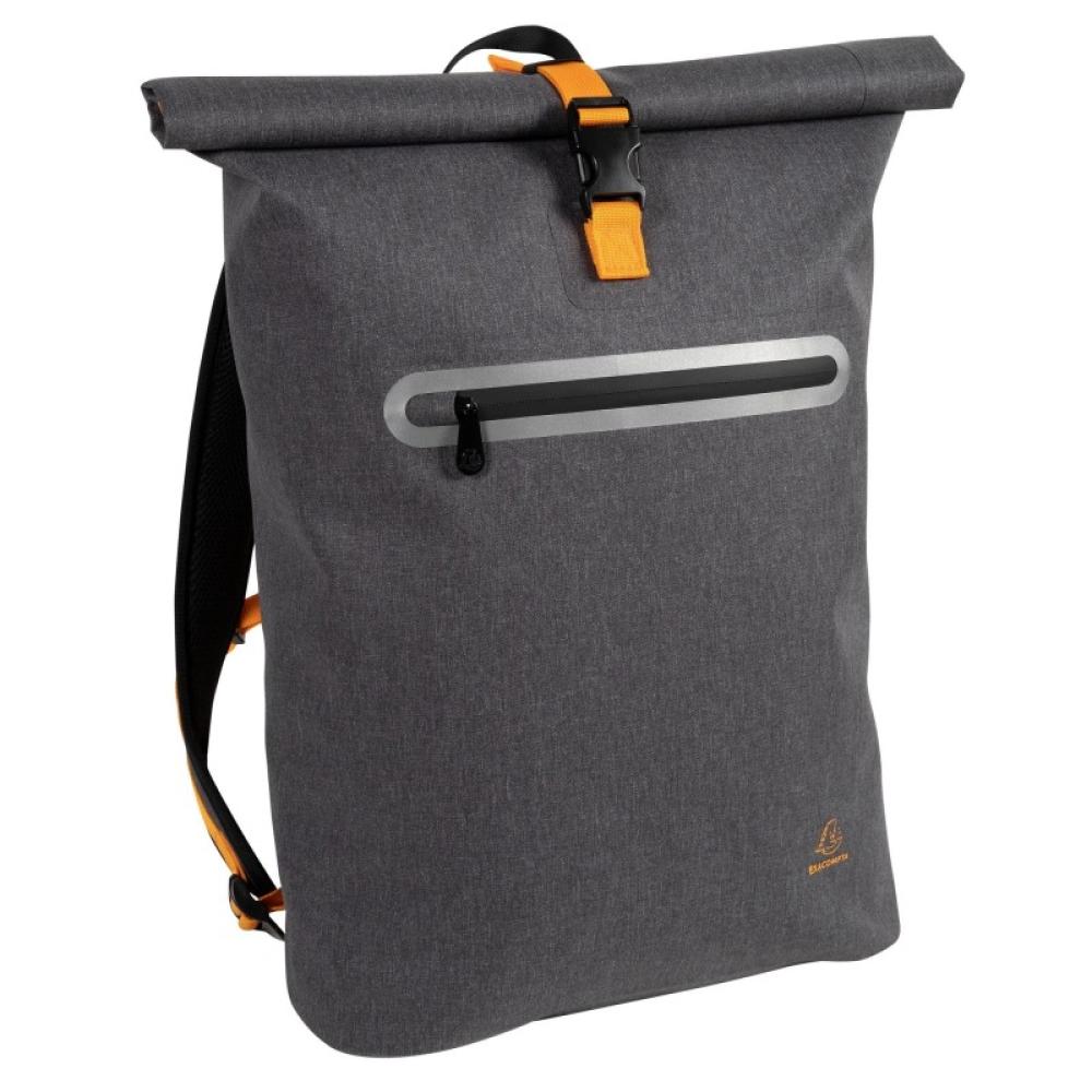 Exacompta - Exactive Young mochila City backpack Gris, Naranja Termoplástico de poliuretano (TPU)