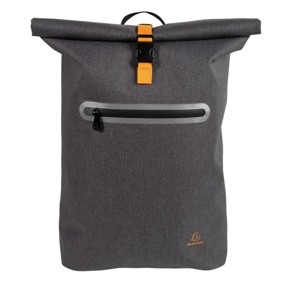 Exacompta - Exactive Young mochila City backpack Gris, Naranja Termoplástico de poliuretano (TPU)