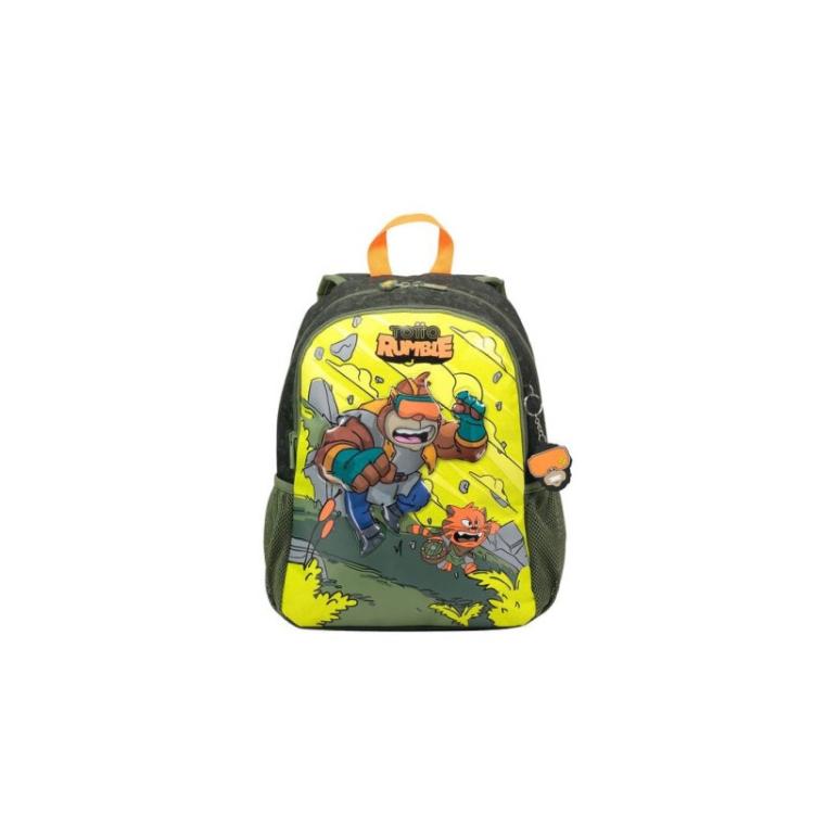 Totto - Brawlmaster M mochila Mochila escolar Multicolor Poliéster, Cloruro de polivinilo (PVC)