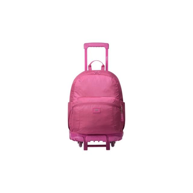 Totto - Trik - L mochila Mochila escolar Rosa Poliéster, Cloruro de polivinilo (PVC)