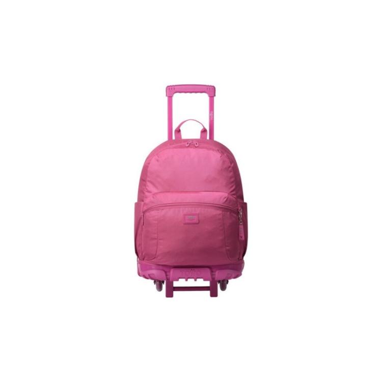 Totto - Trik - L mochila Mochila escolar Rosa Poliéster, Cloruro de polivinilo (PVC)