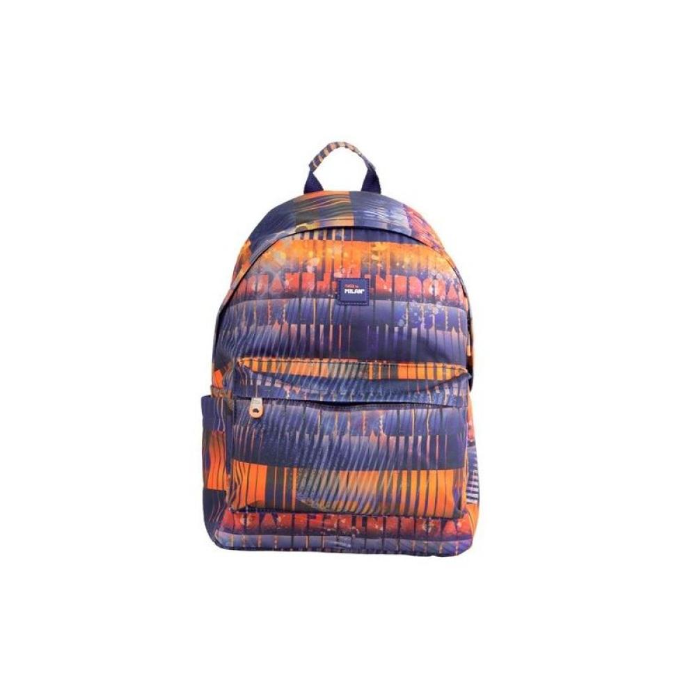 Milan - MILAN MOCHILA URBANA CLÁSICA 2 CREMALLERAS 22L SERIE ESPECIAL FIZZ