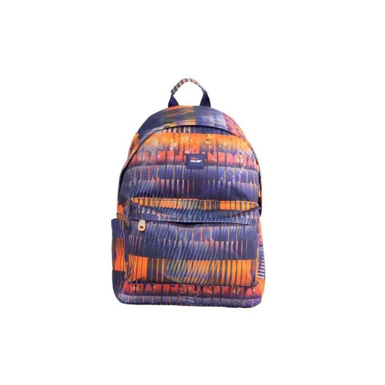 Milan - MILAN MOCHILA URBANA CLÁSICA 2 CREMALLERAS 22L SERIE ESPECIAL FIZZ