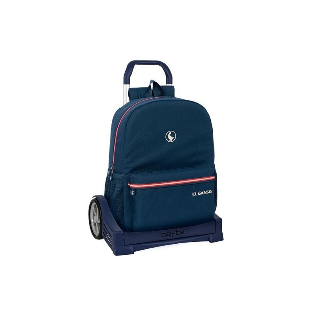 Safta - SAFTA MOCHILA 754+CARRO EVOLUTION EL GANSO CLASSIC 19,25L AZUL