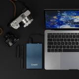 TooQ - TQE-2527PB caja para disco duro externo Caja de disco duro (HDD) Negro, Marina 2.5"