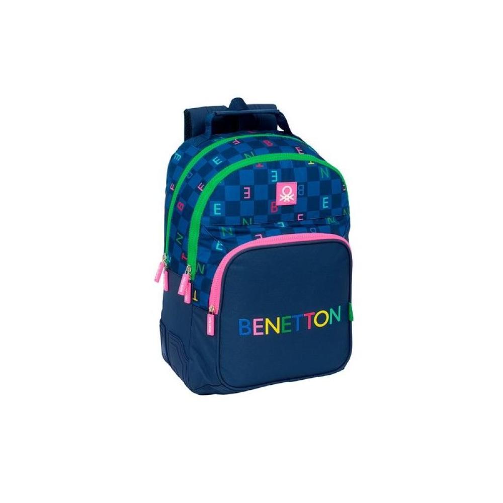 Safta - SAFTA MOCHILA DOBLE 20L ADAPTABLE CARRO BENETTON DAMERO