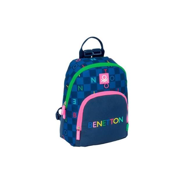 Safta - SAFTA MINI MOCHILA BENETTON DAMERO