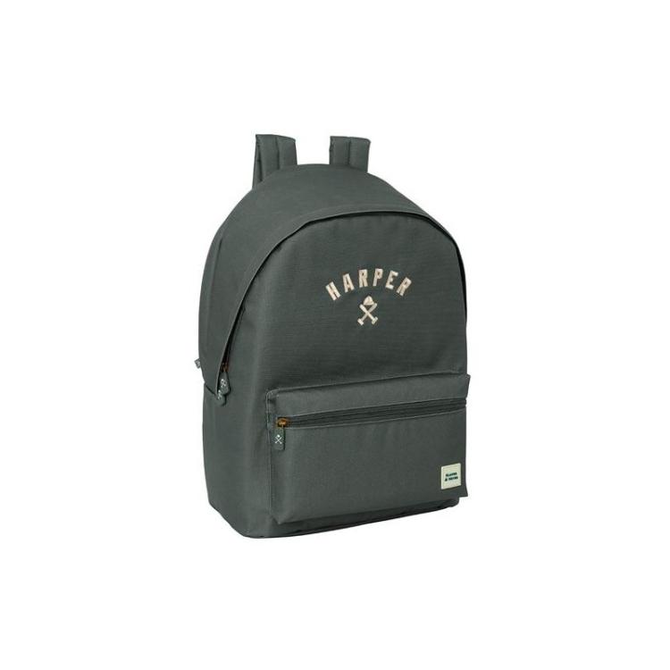 Safta - SAFTA MOCHILA DOBLE PARA PORTATIL 15,6+USB HARPER & NEYER GREY