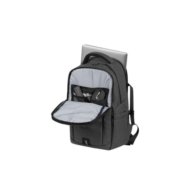 NATEC - NTO-2226 mochila City backpack Negro, Gris Poliéster