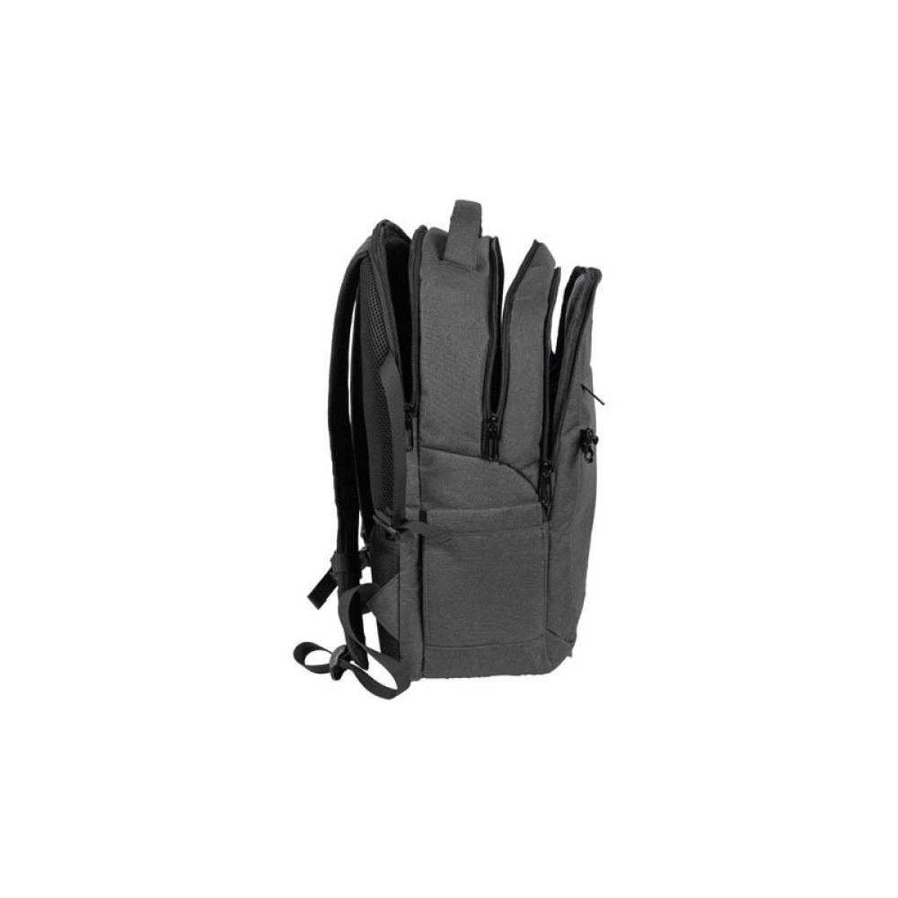 NATEC - NTO-2226 mochila City backpack Negro, Gris Poliéster