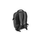 NATEC - NTO-2226 mochila City backpack Negro, Gris Poliéster