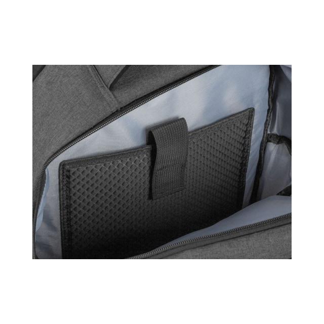 NATEC - NTO-2226 mochila City backpack Negro, Gris Poliéster