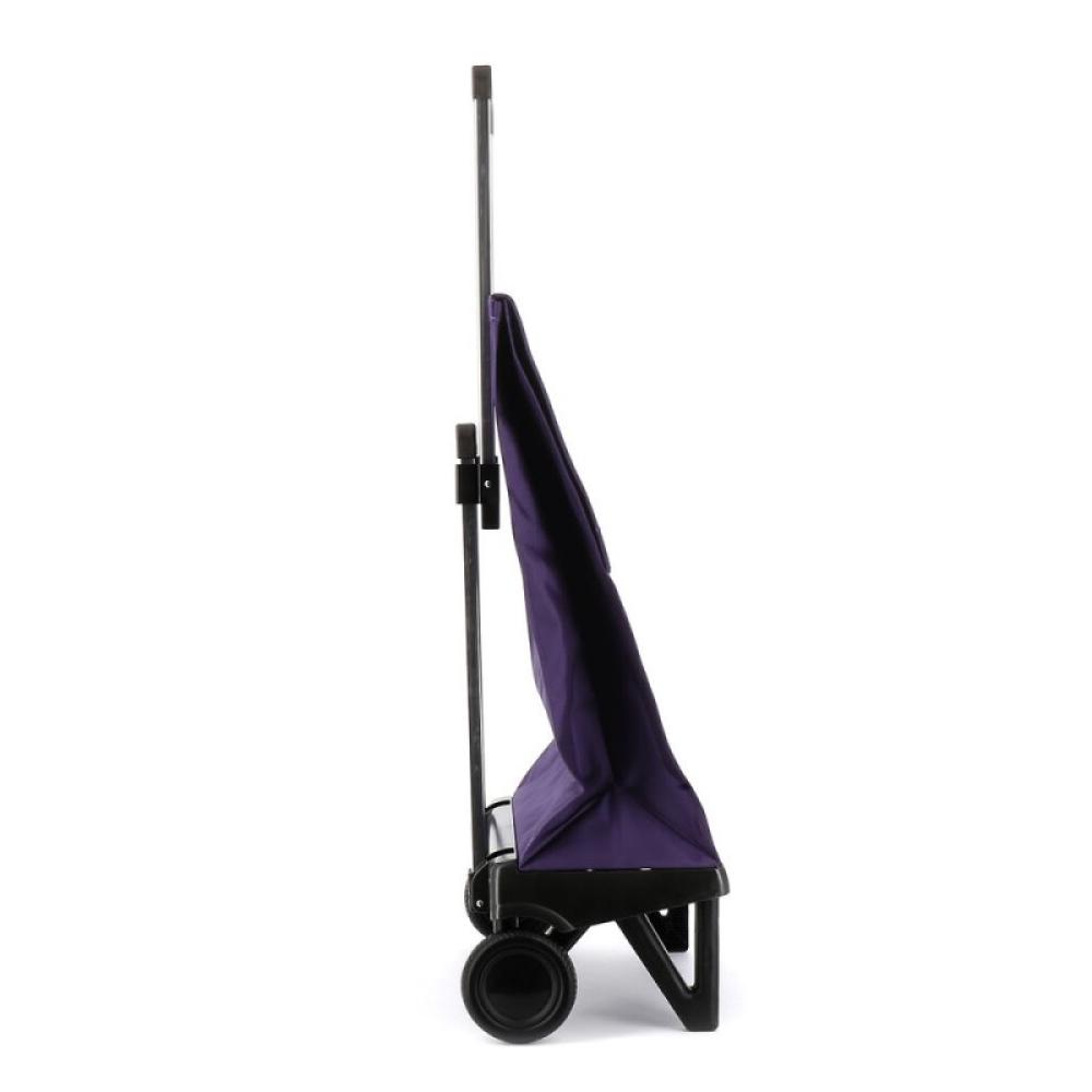 Rolser - PLE001 bolsa de compras Púrpura Bolsa para carrito de la compra