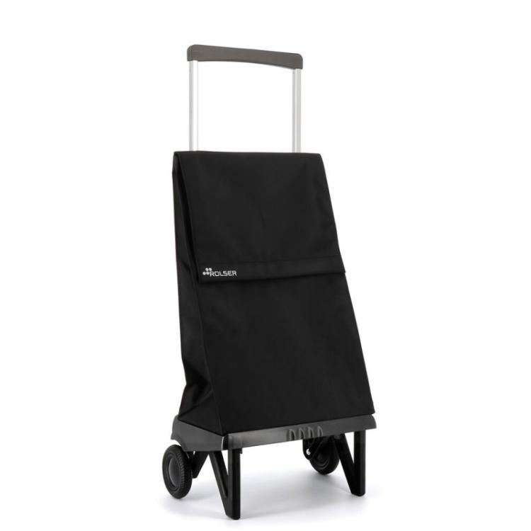 Rolser - PLE001-1023 bolsa de compras Negro Bolsa para carrito de la compra