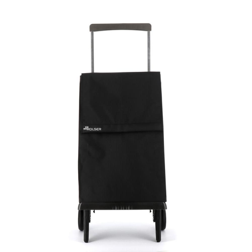 Rolser - PLE001-1023 bolsa de compras Negro Bolsa para carrito de la compra