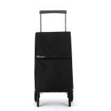 Rolser - PLE001-1023 bolsa de compras Negro Bolsa para carrito de la compra
