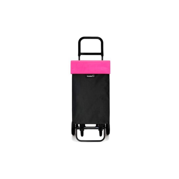 Garmol - 10015 Travel Negro, Rosa Bolsa para carrito de la compra