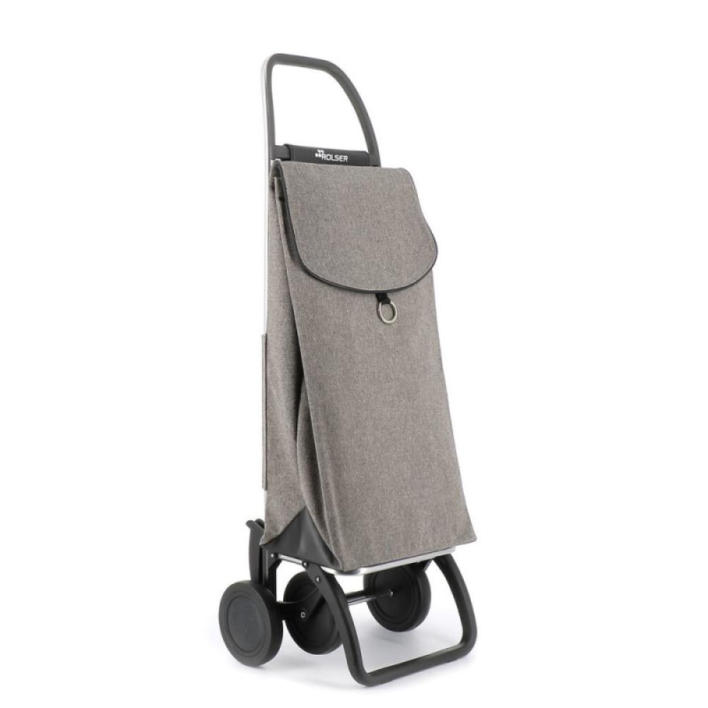 Rolser - PEP019-1041 bolsa de compras Grafito Bolsa para carrito de la compra