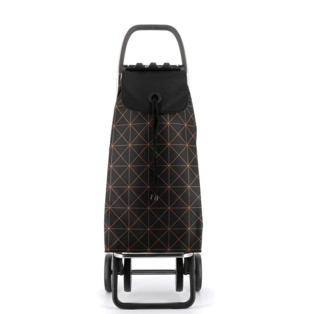 Rolser - IMX369-1012 bolsa de compras Negro, Naranja Bolsa para carrito de la compra