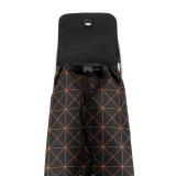 Rolser - IMX369-1012 bolsa de compras Negro, Naranja Bolsa para carrito de la compra