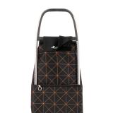 Rolser - IMX369-1012 bolsa de compras Negro, Naranja Bolsa para carrito de la compra