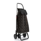 Rolser - IMX369-1012 bolsa de compras Negro, Naranja Bolsa para carrito de la compra