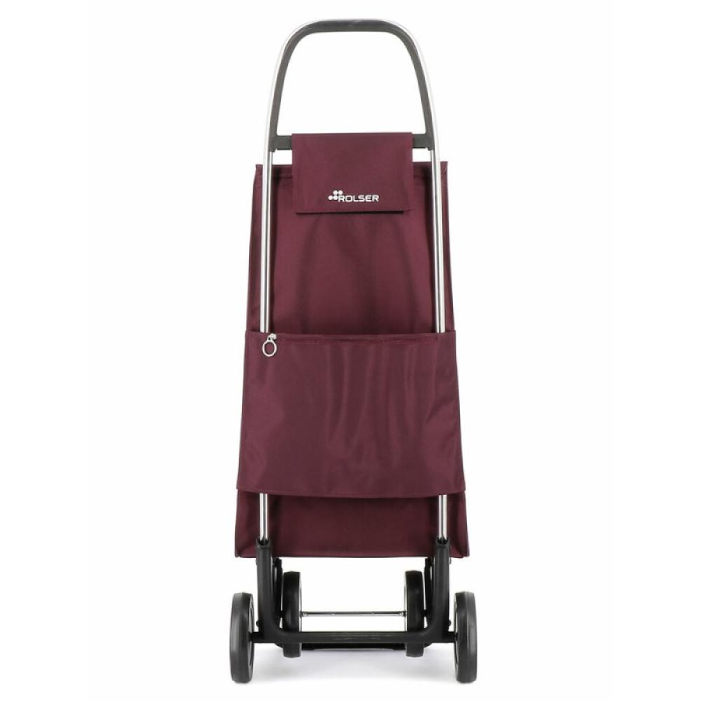 Rolser - Akanto MF Borgoña Bolsa para carrito de la compra