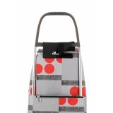 Rolser - I-Max Logos Negro, Gris, Rojo Bolsa para carrito de la compra