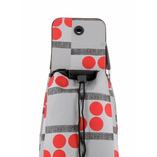 Rolser - I-Max Logos Negro, Gris, Rojo Bolsa para carrito de la compra