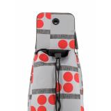 Rolser - I-Max Logos Negro, Gris, Rojo Bolsa para carrito de la compra