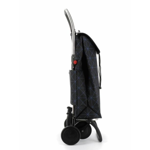 Rolser - I-Max Star Negro, Azul Bolsa para carrito de la compra