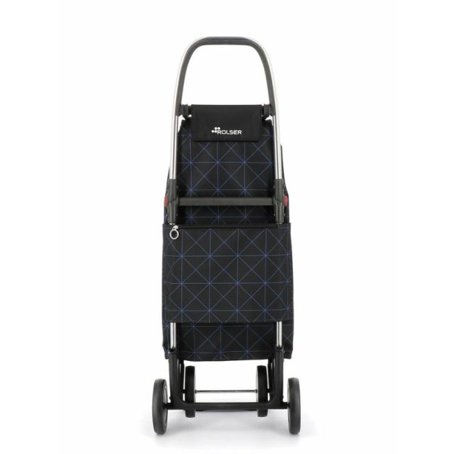 Rolser - I-Max Star Negro, Azul Bolsa para carrito de la compra