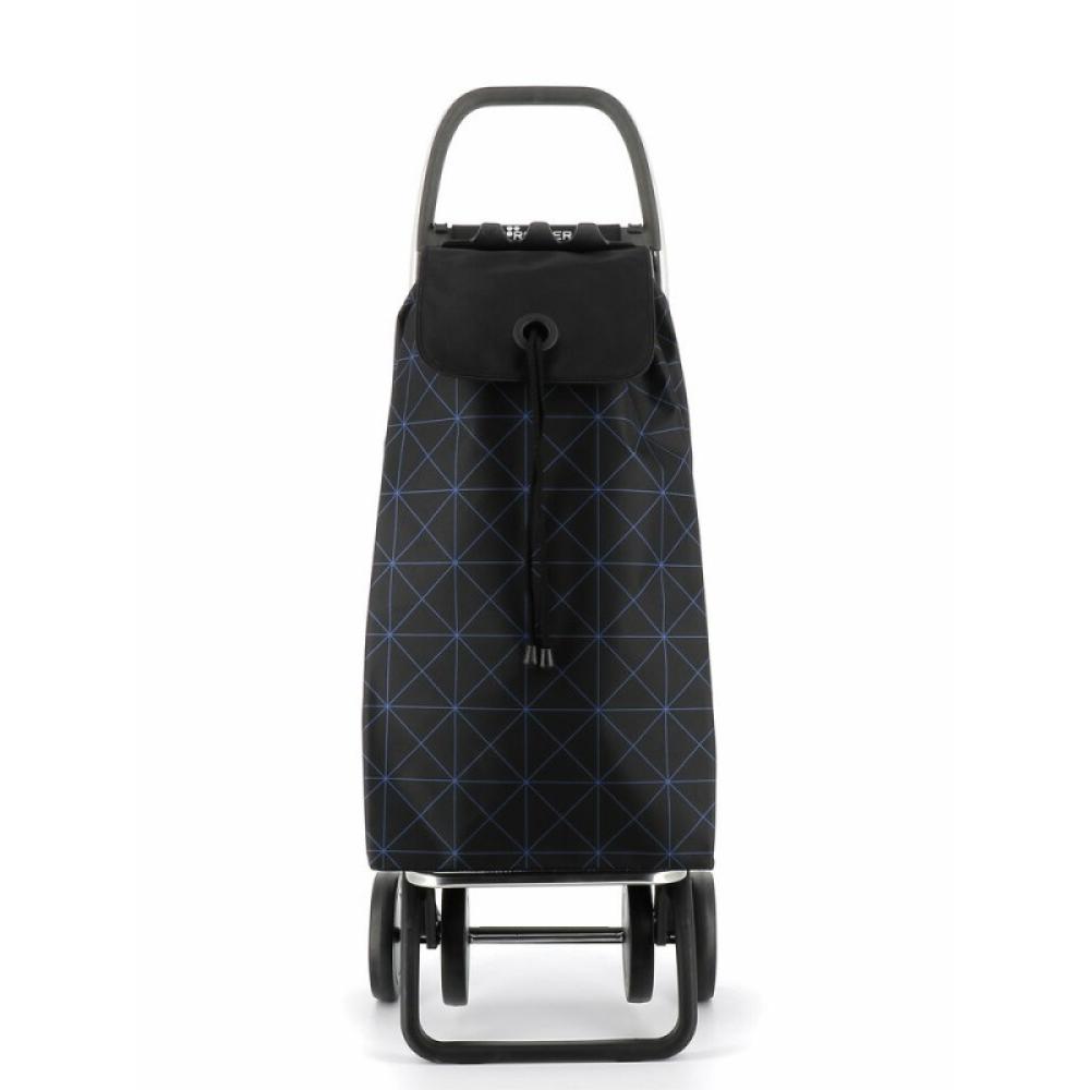 Rolser - I-Max Star Negro, Azul Bolsa para carrito de la compra