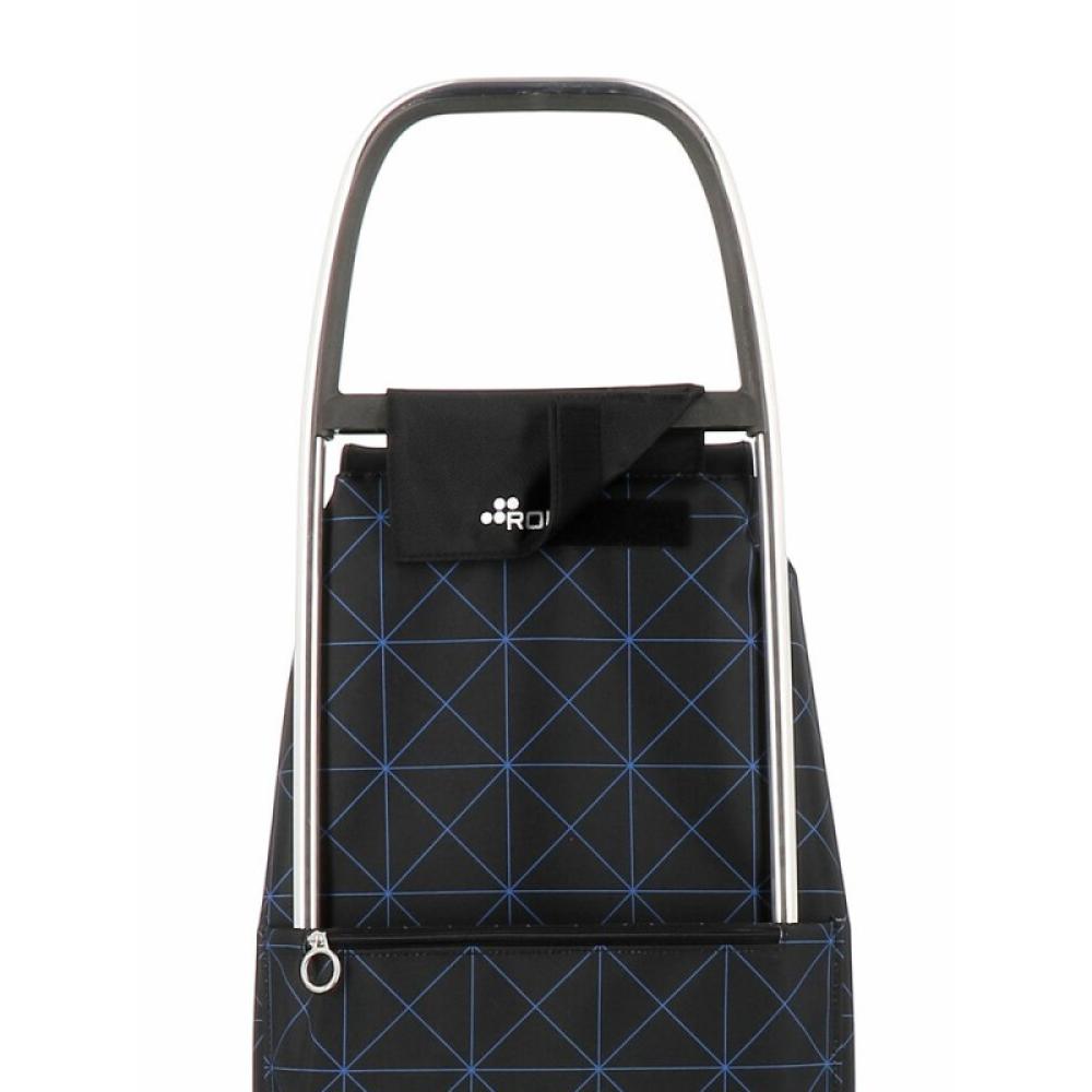 Rolser - I-Max Star Negro, Azul Bolsa para carrito de la compra