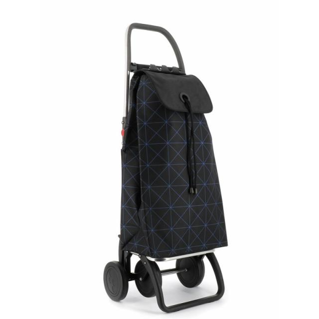 Rolser - I-Max Star Negro, Azul Bolsa para carrito de la compra