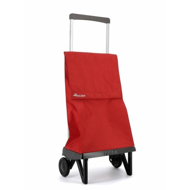 Rolser - Plegamatic MF Negro, Rojo Bolsa para carrito de la compra