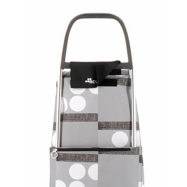 Rolser - I-Max Logos Negro, Gris, Blanco Bolsa para carrito de la compra