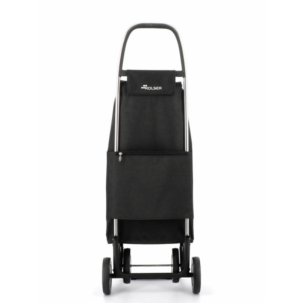 Rolser - I-Max Tweed Negro Bolsa para carrito de la compra