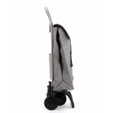 Rolser - I-Max Tweed 4 Negro, Gris Bolsa para carrito de la compra