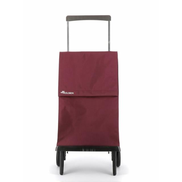 Rolser - PLE001-1060 bolsa de compras Borgoña Bolsa para carrito de la compra