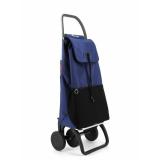 Rolser - I-Max Urban Azul, Verde Bolsa para carrito de la compra
