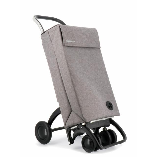 Rolser - SBE015-1022 bolsa de compras Gris Bolsa para carrito de la compra