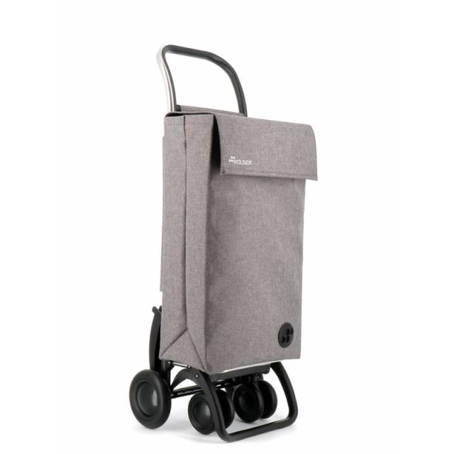 Rolser - SBE015-1022 bolsa de compras Gris Bolsa para carrito de la compra