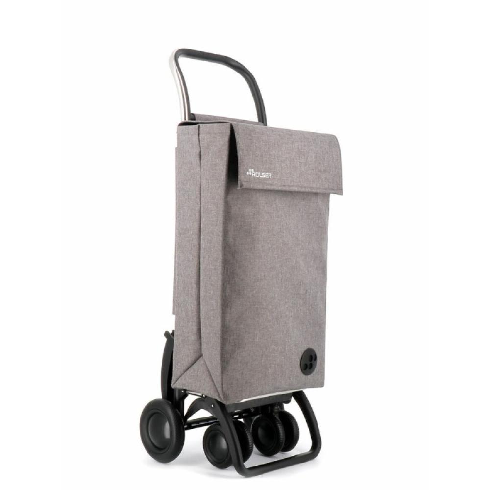 Rolser - SBE015-1022 bolsa de compras Gris Bolsa para carrito de la compra