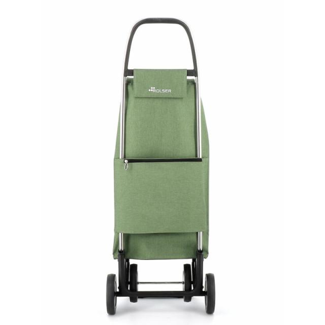 Rolser - I-Max Tweed Verde Bolsa para carrito de la compra
